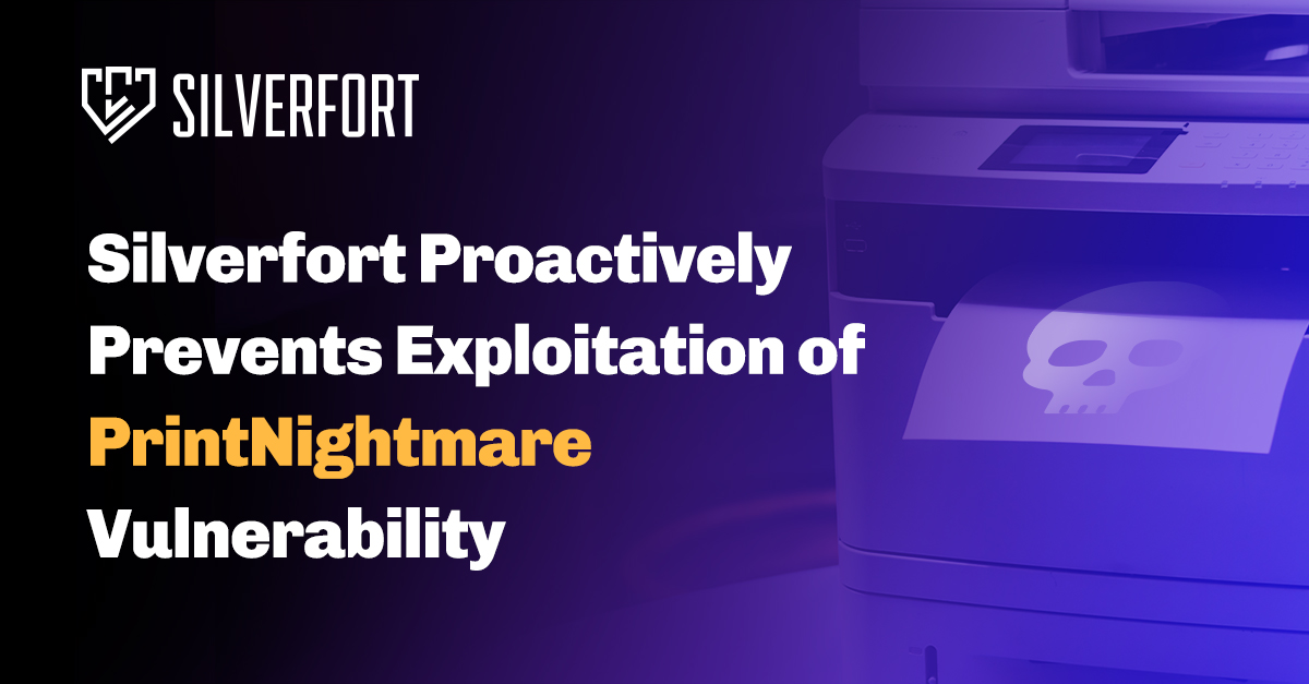 Silverfort Proactively Prevents Exploitation of PrintNightmare Vulnerability