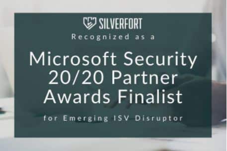 Silverfort Recognized as a Microsoft Security 20/20 Partner Awards Finalist for Emerging ISV Disruptor