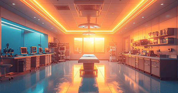 Healthcare operating theatre blog card
