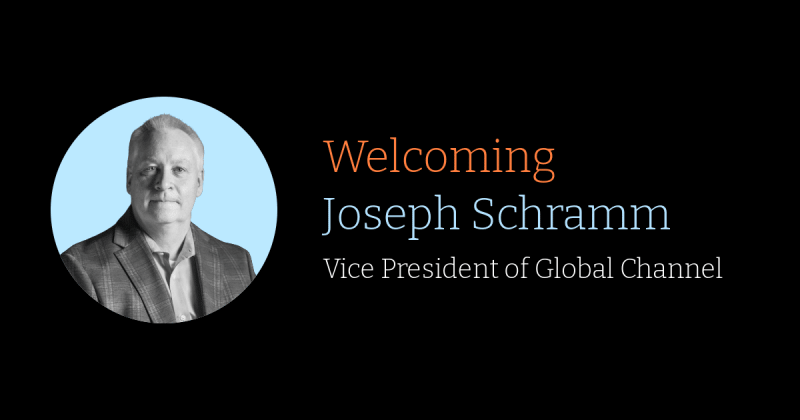 Joe Schramm appointed as VP global channel Joe Schramm appointed as VP global channel