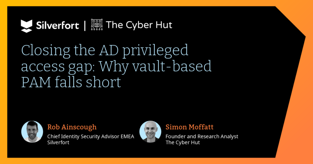 Cyber Hut Webinar – Vaultless PAM