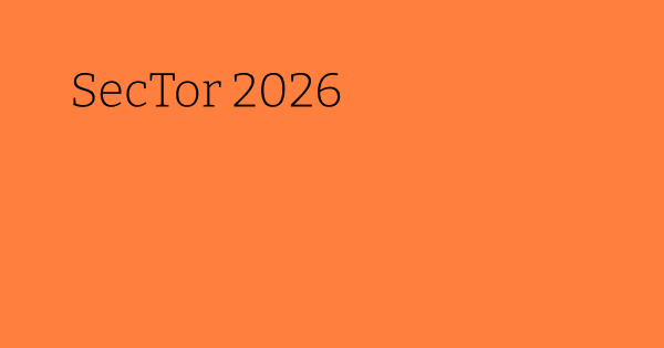 SecTor 2026 SecTor 2026