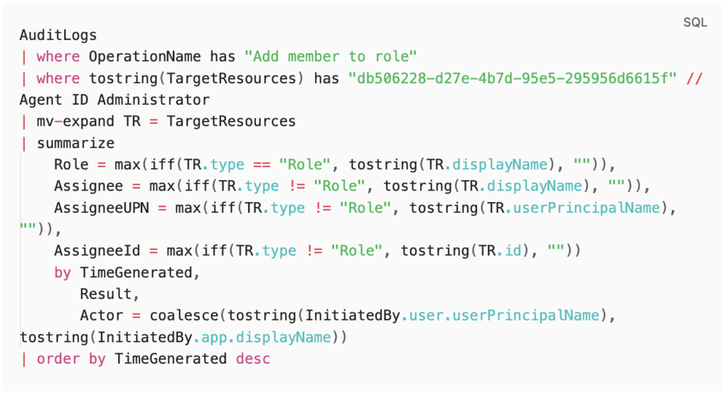 log analytics agent id admin role assignments (1)